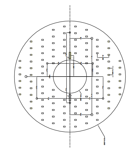 custom led ring pcb led ceiling lamp module