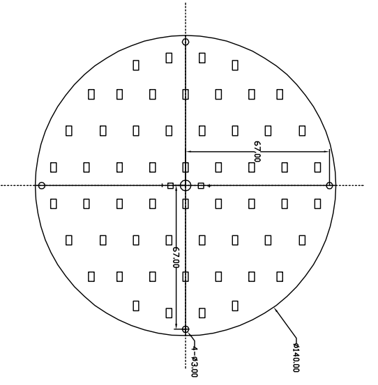 round pcb board layout, 2700l pcb board layout