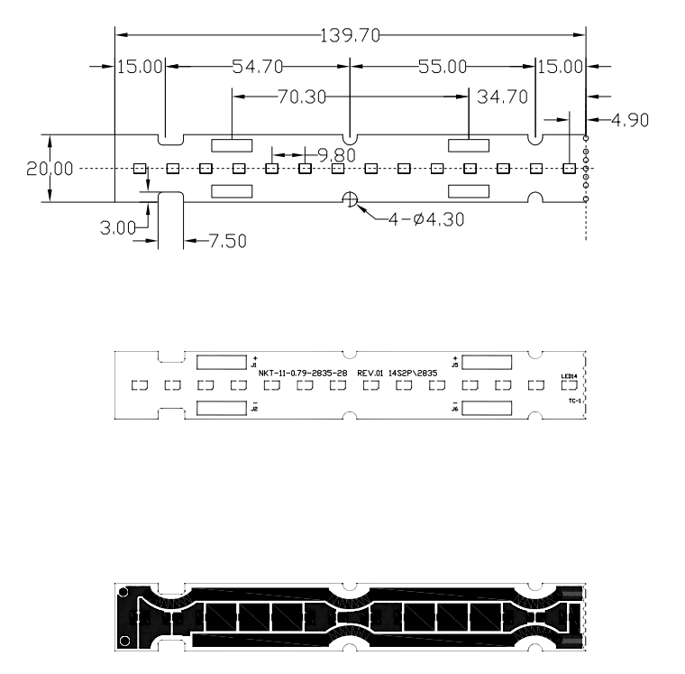 ed modul 5w, led bulb modul, mini led board